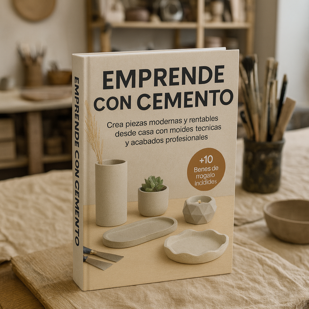Emprende con Cemento + 10 Bonos de Regalo 🎁